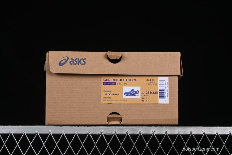 Asics Gel-Resolution 9 Retro Breathable Cushioned Casual Running Shoes - 1041A384-960