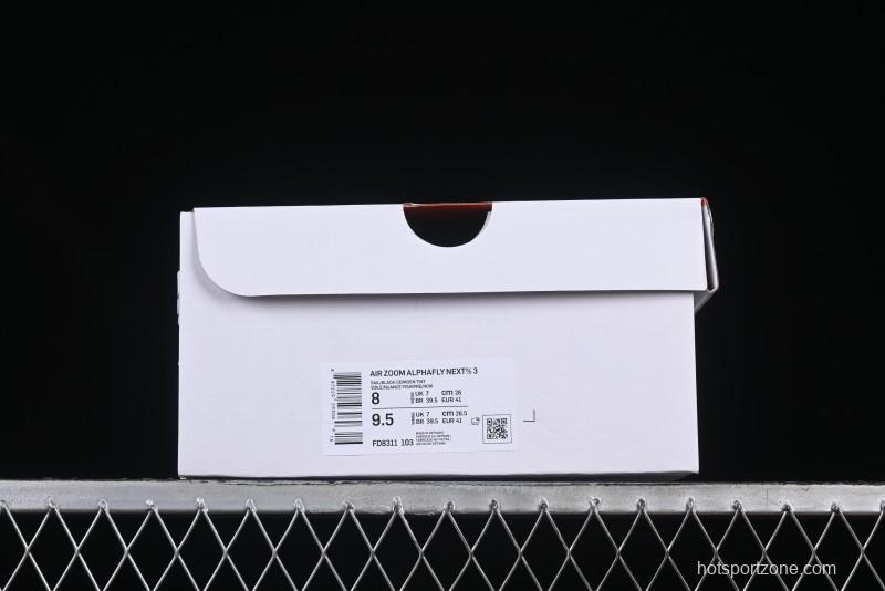 Nike Zoom VaporFly Next 3% Prototype 2024 Super Marathon Running Shoes with Dual Air Zoom Cushion - FD8311-103