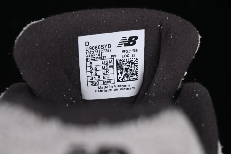 New Balance 9060 Retro Casual Running Sneakers with ABZORB Cushioning Technology - U9060SYD