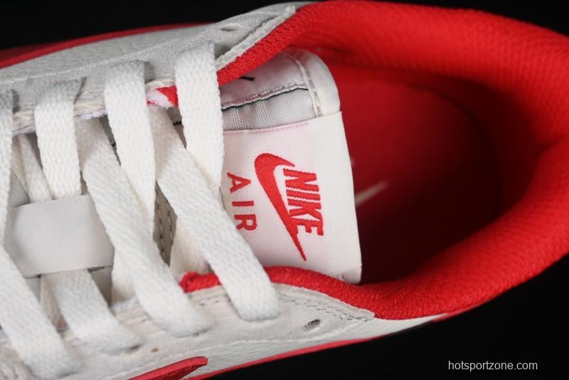 Nike Travis Scott x Fragment Design x Air Jordan 1 Low OG SP AJ1 Supreme Collaboration China Red Low-Top Casual Sneakers - DM7866-076