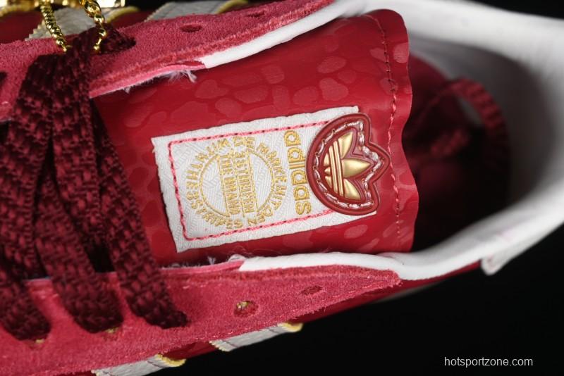 Adidas Originals Gazelle Bold JQ5977 Snake Year Limited Edition Three Stripes Platform Sneakers with Non-Slip耐磨 Low-Top - JQ5977