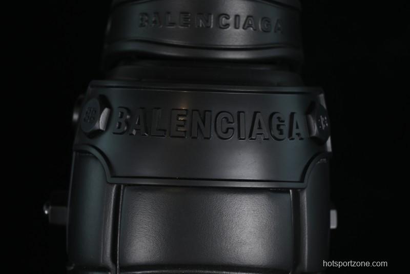 Balenciaga Hardcrocs Slide EVA Round-Toe Ultra Thick Sole Clog Sandals - W1S8N1010