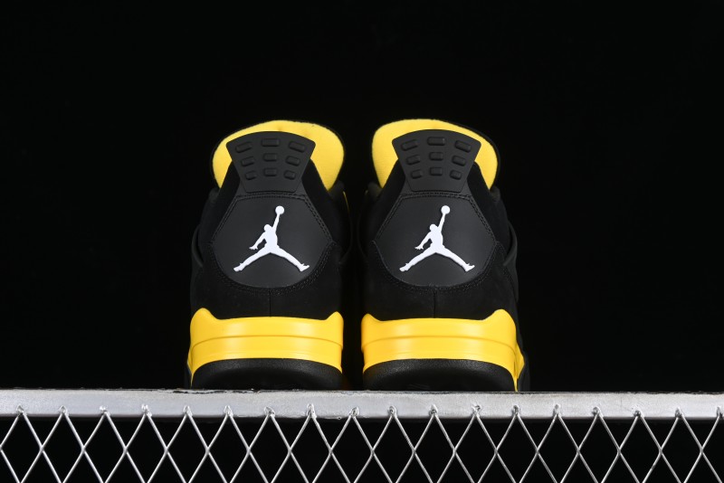 Nike Air Jordan 4 Retro Basketball Shoes Thunder - DH6927-017