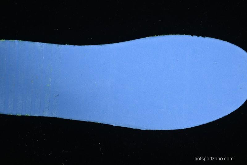 Nike Off White x Air Force 1 Low OW Collaboration Transparent Yellow Sneakers - AO4606-700