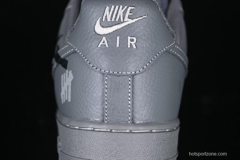 Nike Air Force 1 '07 Low Custom Graffiti Broken Swoosh Casual Sneakers - DM0970-132