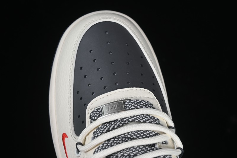 Nike Air Force 1 '07 Low UN Collaboration White Blue Lace-Up Casual Sneakers - SJ1198-103
