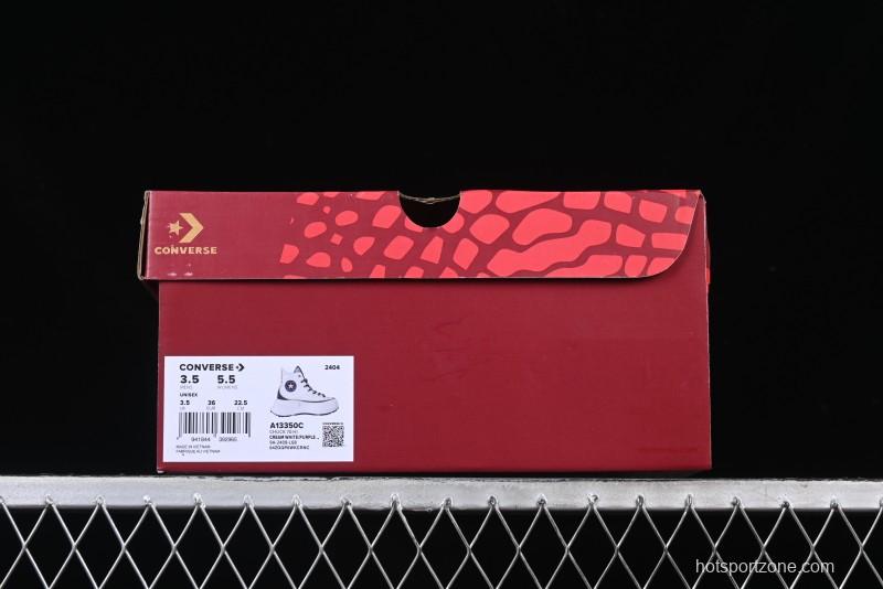 Converse Legacy Run Star Snake Year Limited Edition Platform Sneakers with Cushioned Sole - A13350C