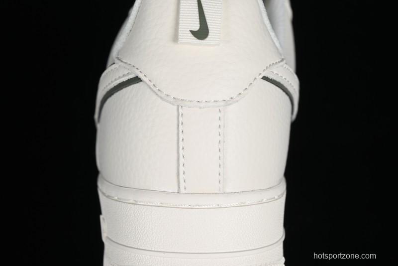 Nike Air Force 1 '07 Low Classic Military Green Mini Swoosh Starry Sky Casual Sneakers - MJ0319-022