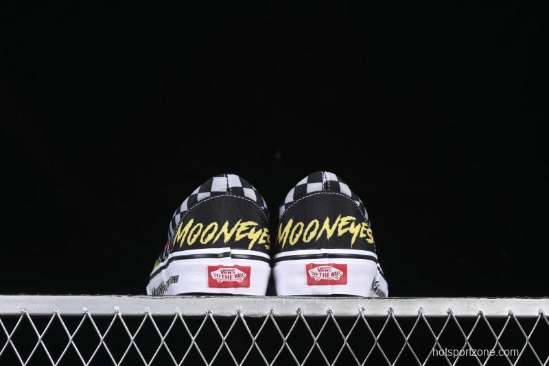 Mooneyes x Vans Slip-On Low-Top Casual Skate Shoes - VN000CP6BHG