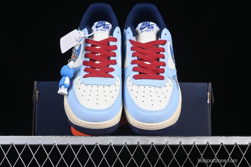Nike Air Force 1 '07 Low Doraemon Bamboo Copter Casual Sneakers - XL2420-333