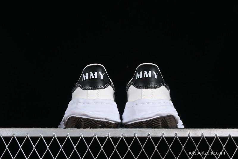 Wayne MMY Original Sole Leather Low Sneaker with Deconstructed Ice Cream Sole - W.E5
