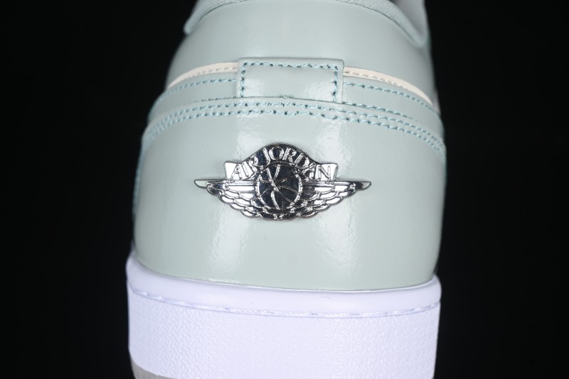 Nike Air Jordan 1 Low AJ1 Amber Green Low-Top Casual Sneakers - HF4078-100