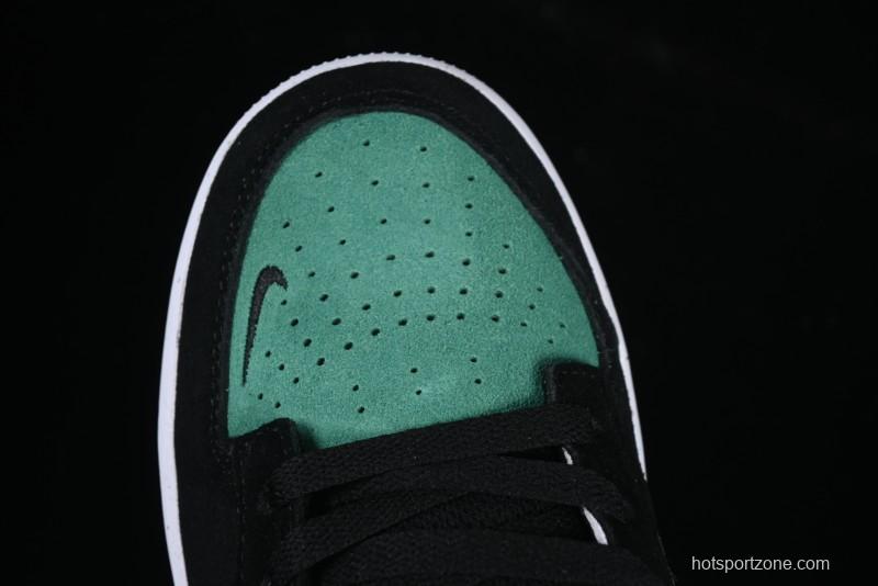 Nike SB Force 58 Low - Emerald Green, Black & White Skateboarding Shoes