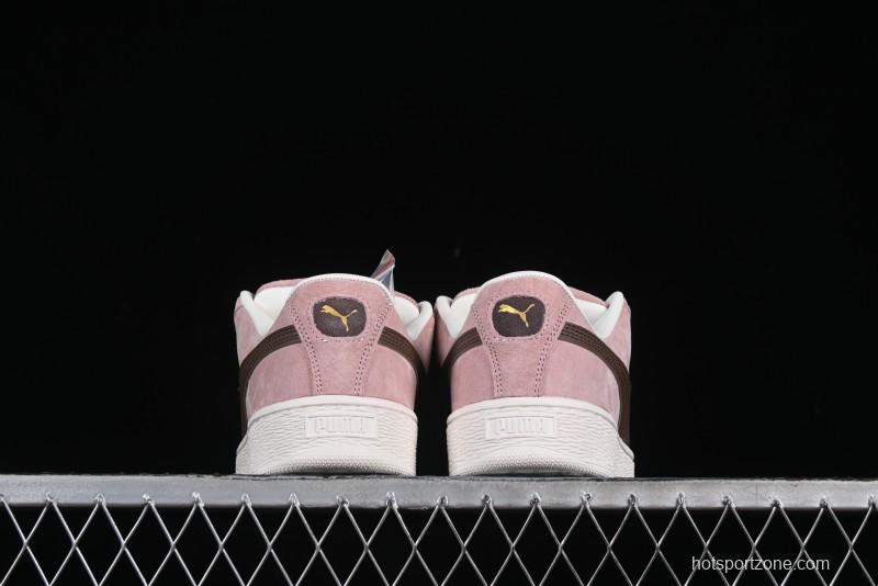 PUMA Suede Classic Sneakers - Rose Pink & Chocolate Brown