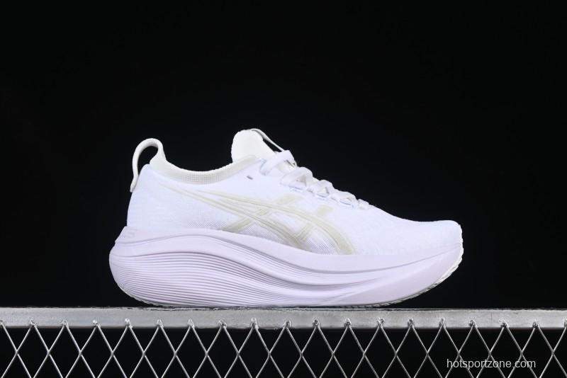 Asics Gel-Nimbus 27 Retro Breathable Casual Shoes with Cushioning for Men - 1012B753-100