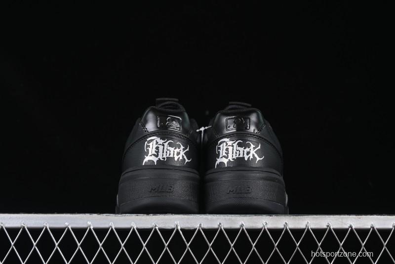 New York Yankees MLB Chunky Liner Custom Platform Casual Sneakers - 3ASXCA12N50WHS