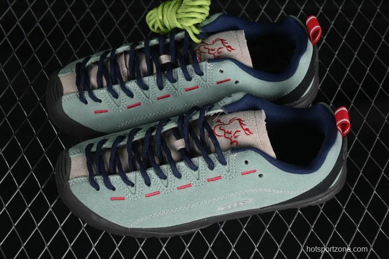 KEEN Jasper Lightweight Outdoor Adventure Shoes – Mint Green & Navy