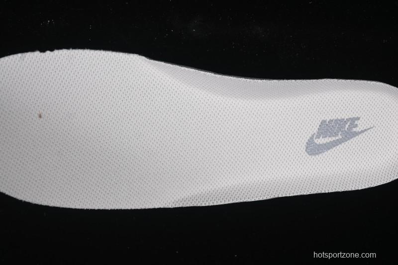 Nike Air Force 1 '07 Low Stussy Collaboration Grey Base Black Swoosh Casual Sneakers - XZ6188-761