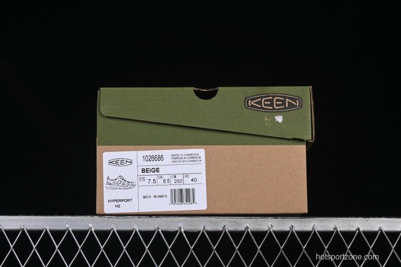 Keen Newport H2 Outdoor Sports Water Sandals with Toe Protection - 1026686BEIGE