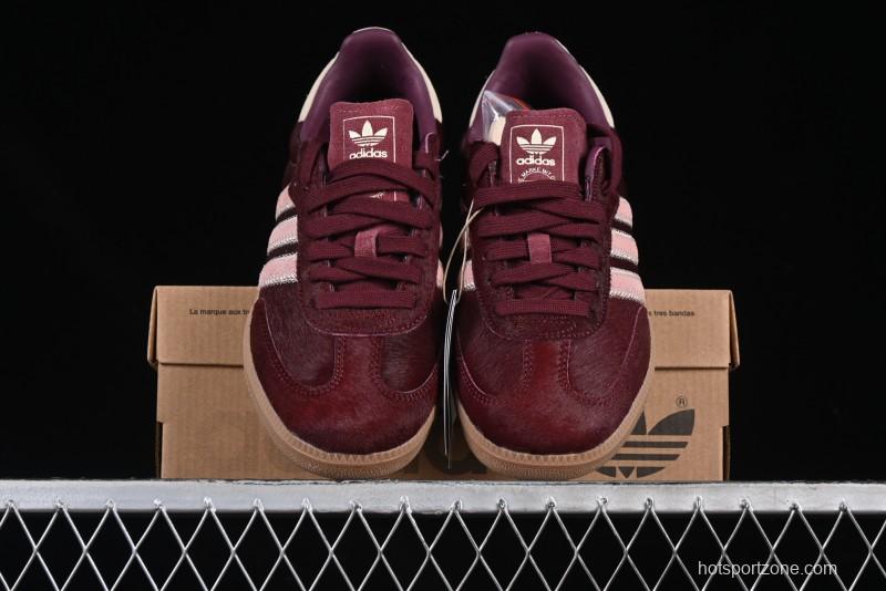 Adidas Samba OG Casual Sneakers with Classic Trefoil Logo - JP5330