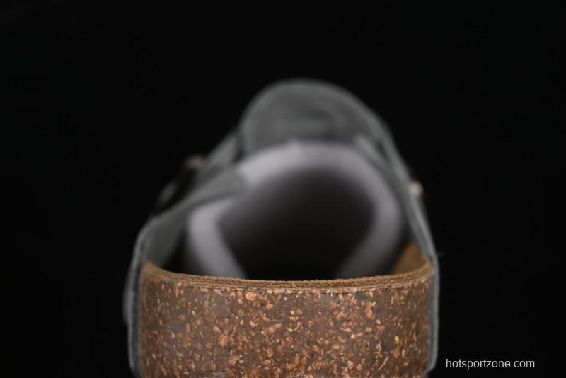 Birkenstock Arizona Soft Footbed Sandals with Suede Leather and Lambswool Lining - G.D4