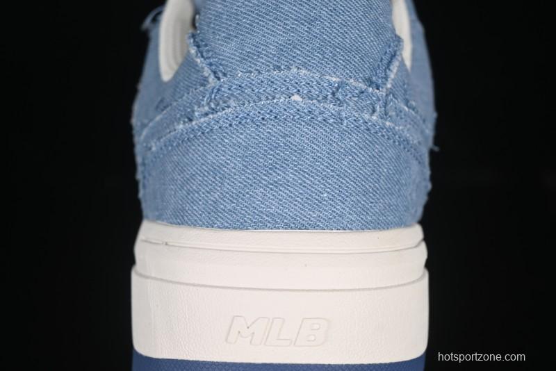 New York Yankees MLB Chunky Liner Lightweight Platform Sneakers with Hook and Loop Closure - 3ASXV015N50BLS