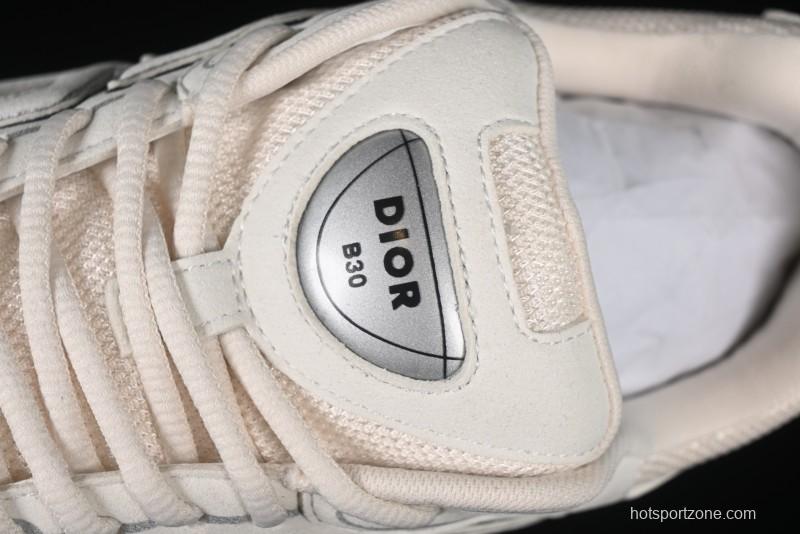 Dior B30 Sneakers with CD Logo Detail - AJE5