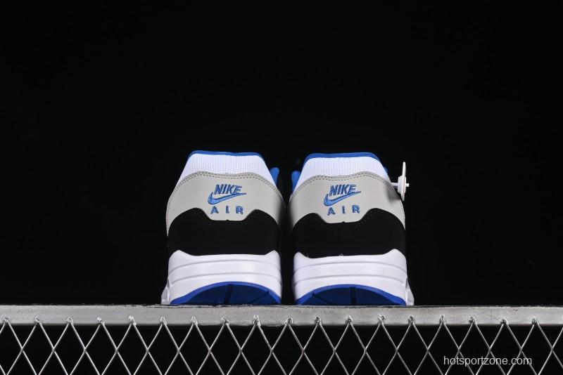 Nike Air Max 1 Retro Running Shoes with Half-Sole Air Cushion - 875855-001