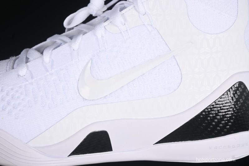 Nike Kobe 9 Elite Protro Basketball Shoes High-Top Performance with Flyknit Upper and REACT Cushioning - FZ7335-100