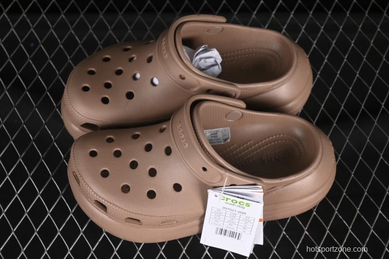 Crocs Classic Puff Two-Way Summer Sandals with Ventilation Holes - B.D4