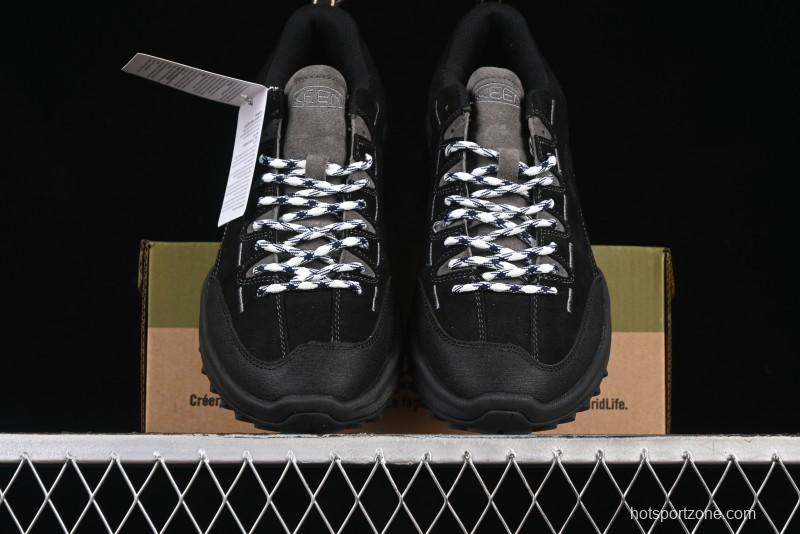 Keen Jasper Rocks SP Urban Series Retro Low-Top Lace-Up Outdoor Camping Hiking Mountaineering Training Shoes - 1025169Black