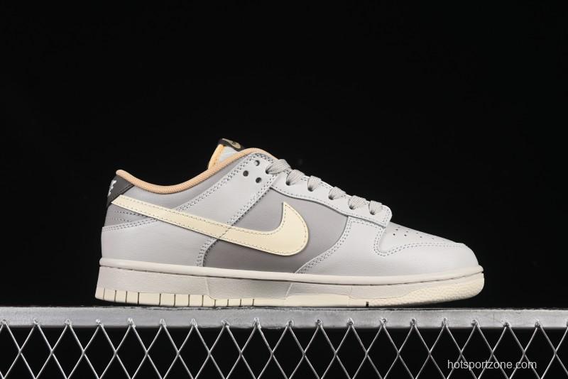 Nike SB Dunk Low Light Grey SB Low Top Casual Skate Shoes - IB4503-072