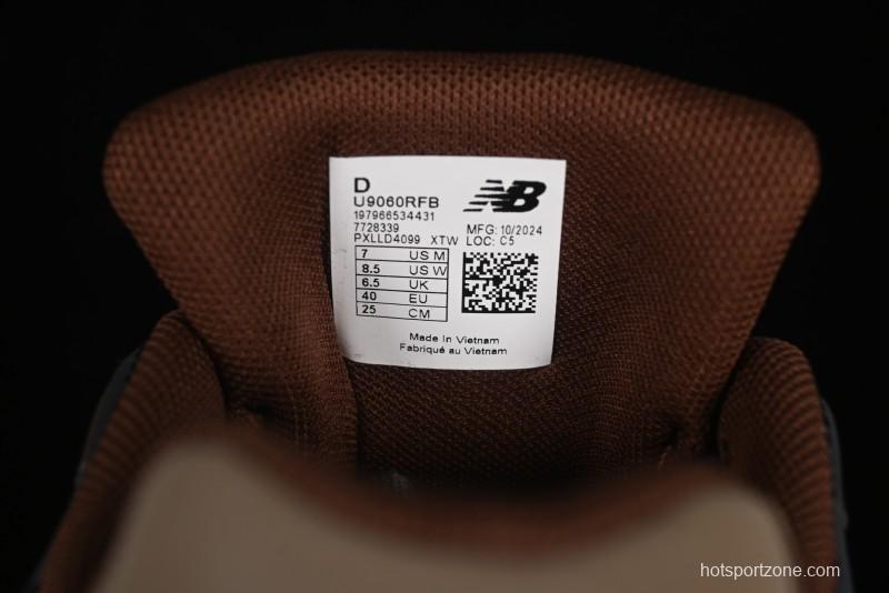 Joe Freshgoods x New Balance 9060 Retro Casual Running Sneakers with ABZORB Cushioning - U9060RFB