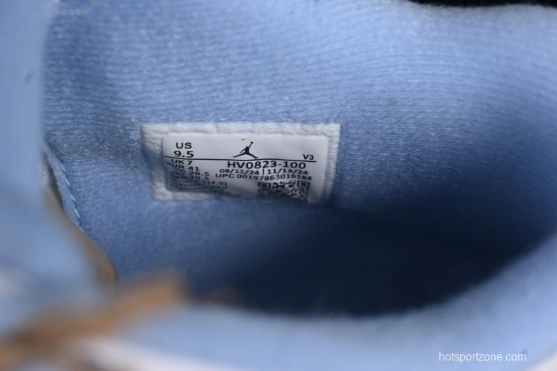 Nike Air Jordan 4 Retro "Forget Me Not" Mothers Day Sneakers with Floral Accents - HV0823-100