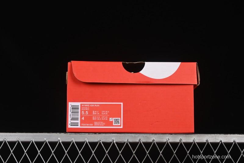 Nike Runtekk V2K Run Cushioned Low-Top Retro Running Shoes with Anti-Slip Design - FD0736-009