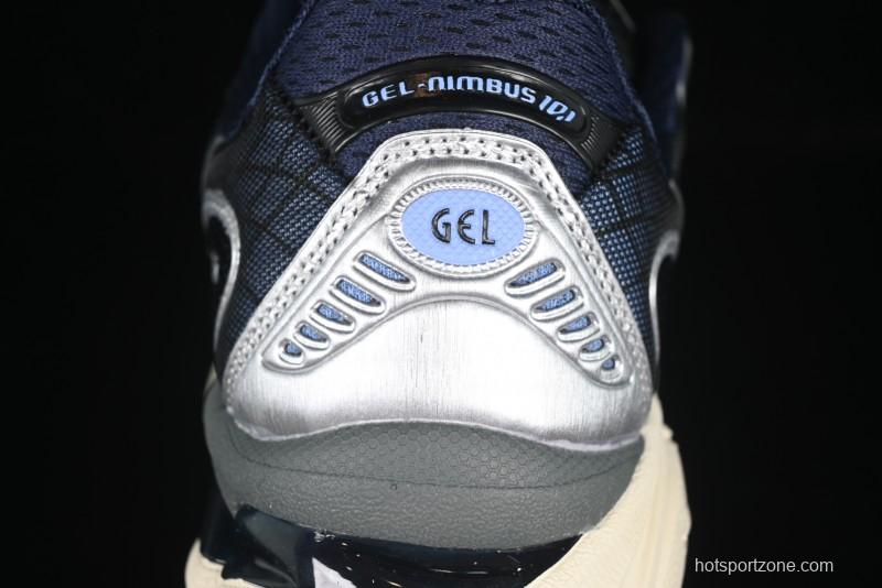 Asics Gel-Nimbus 10.1 Retro Breathable Casual Shoes with Cushioning for Men - 1203A543-003