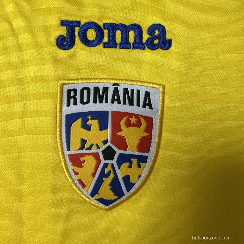 2025 Romania Home Jersey
