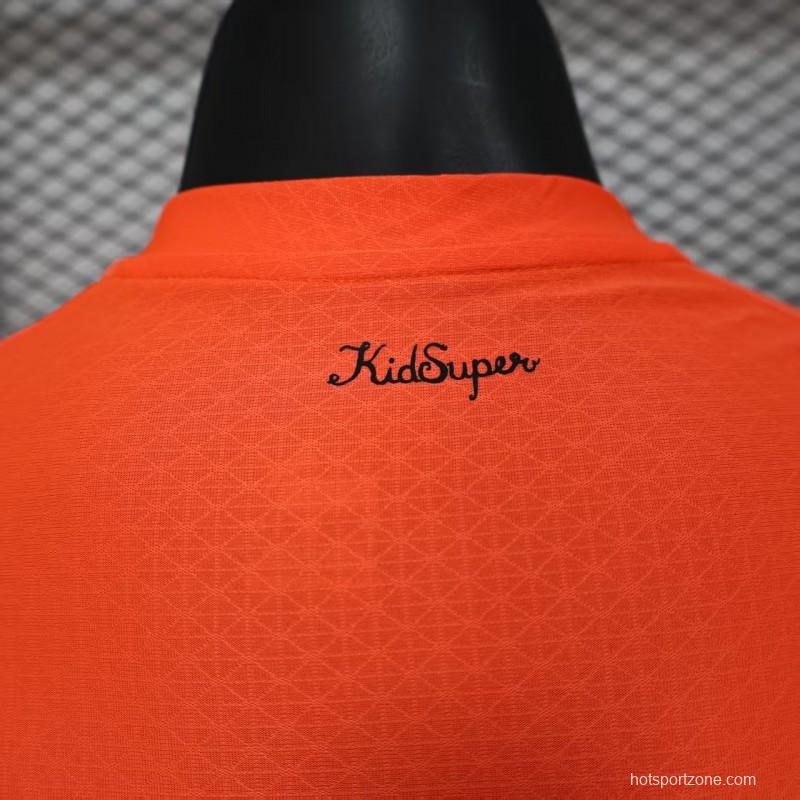 Player Version 25/26 KIDSUPER x MANCHESTER CITY Orange Jersey