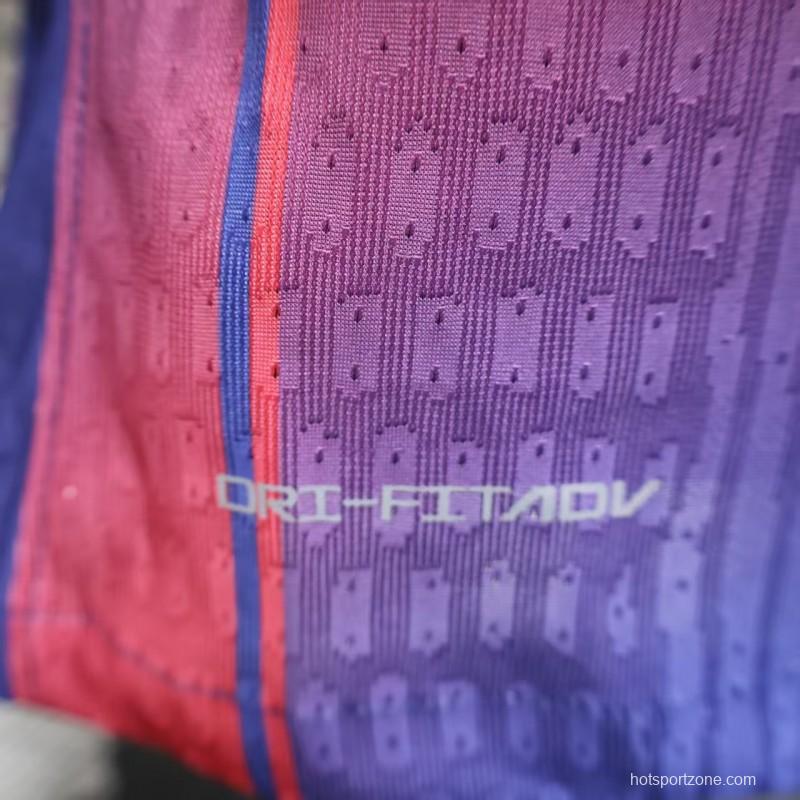 Player Version 25/26 Barcelona Home Jersey