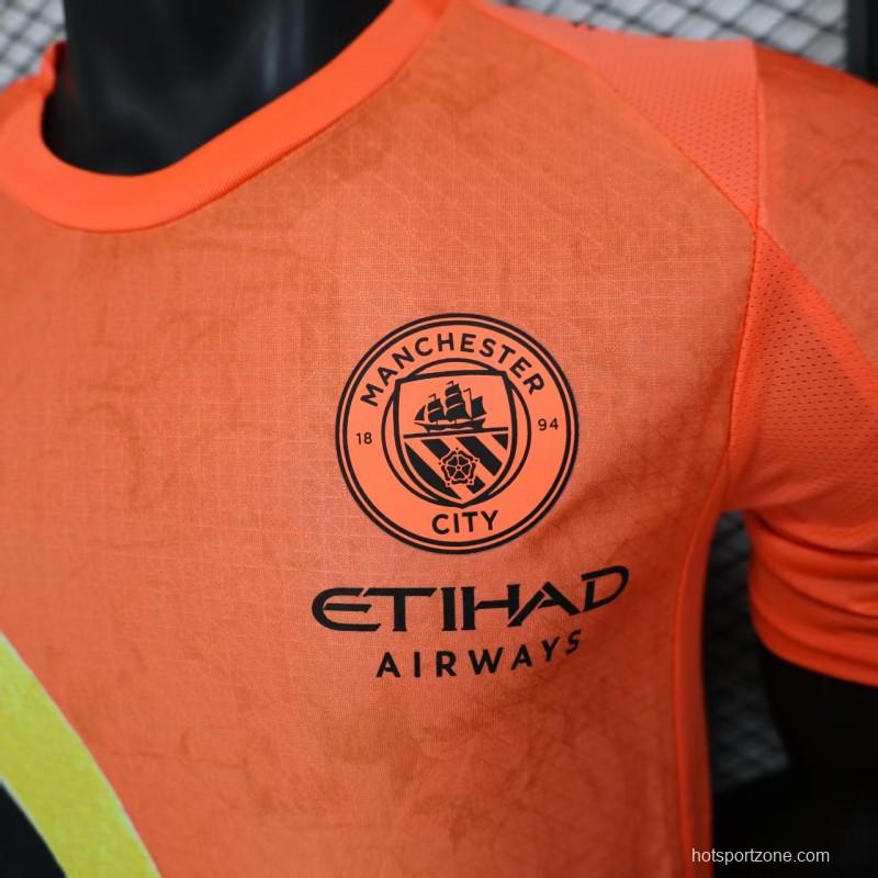 Player Version 25/26 KIDSUPER x MANCHESTER CITY Orange Jersey