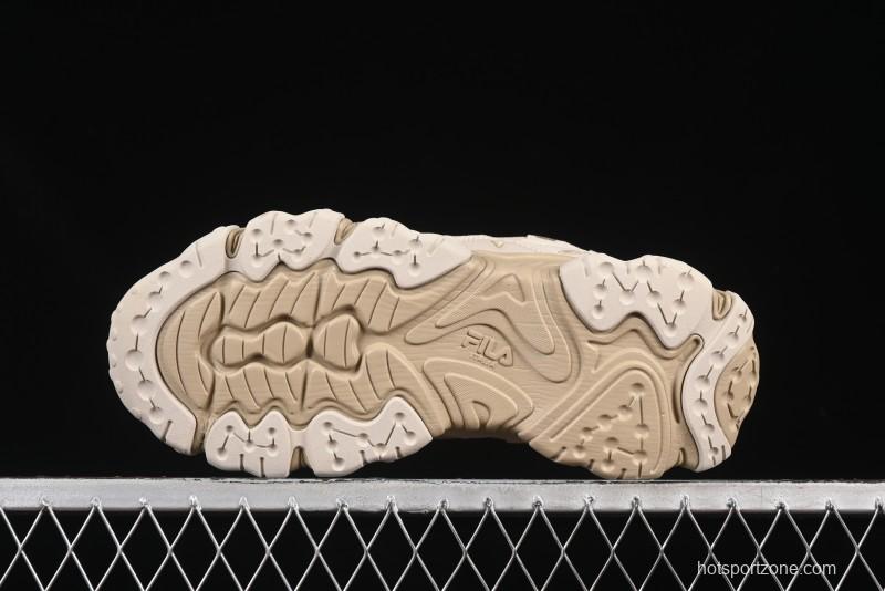 Fila Heritage Fluid Cat Paw 5.0 Retro Dad Shoes with Lace-Up Design - F12M412105FOS