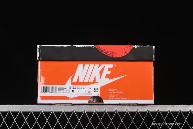 Nike Air Jordan 1 High OG "UNC Reimagined" Retro Basketball Shoes - DZ5485-402