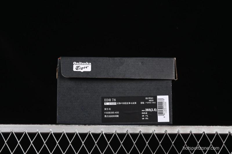 Onitsuka Tiger Edr 78 Low-Top Running Shoes Comfortable Slip-Resistant Durable - 1183B395-400