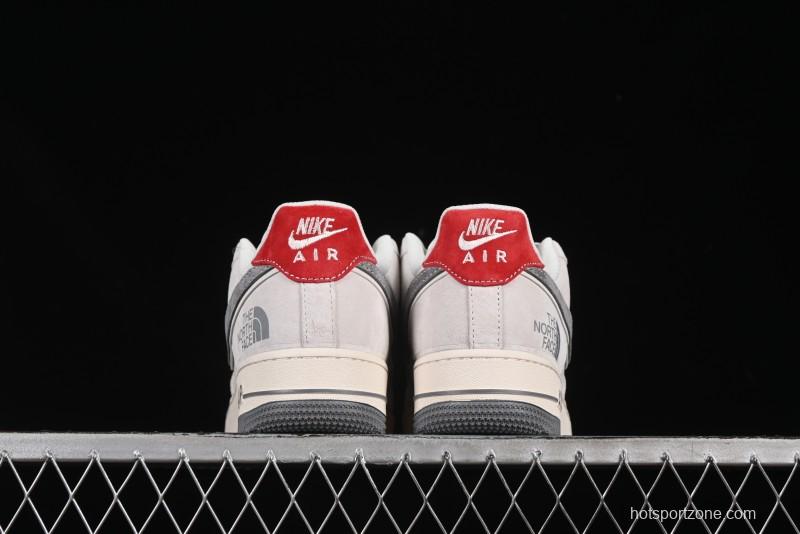 Nike Air Force 1'07 Low The North Face Collaboration Dual-Tone Snake Year Edition Casual Sneakers - YX5066-313