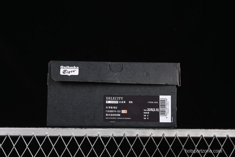 Onitsuka Tiger Delecity Thick Sole耐磨 Low-Top Lifestyle Casual Shoes - 1183B874-103