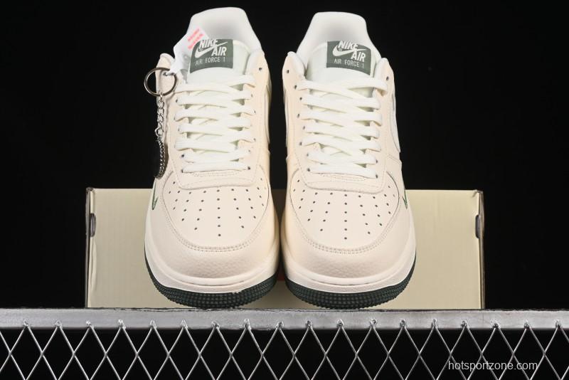 Nike Air Force 1'07 Low Just Do It Casual Sneakers with Full-Length Air Cushion - DF0188-056