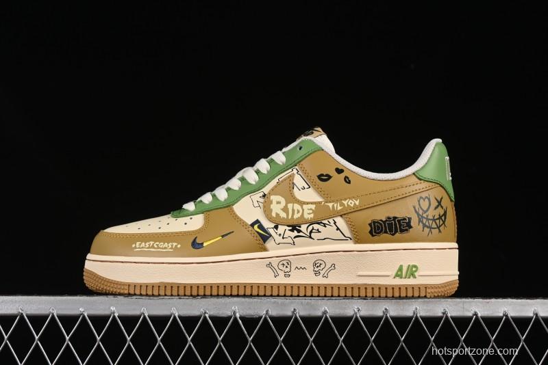 Nike Air Force 1'07 Low "Chivalry" Casual Sneakers - XL2321-666