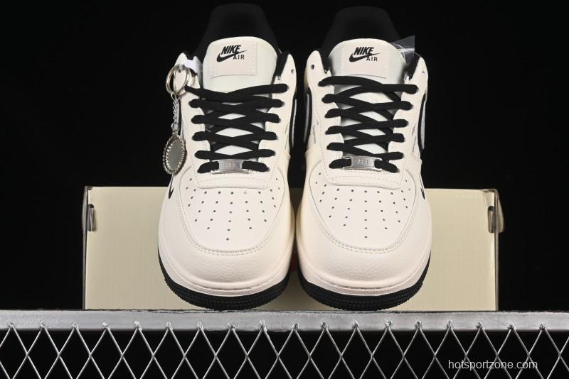 Nike Air Force 1 '07 Low Supreme Collaboration Shadow Swoosh Casual Sneakers - XX3168-149