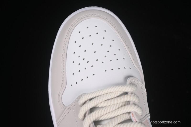 Nike Air Jordan 1 Low AJ1 Carving Pink Low-Top Casual Lifestyle Sneakers - IB8859-101