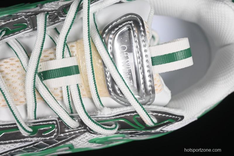 Off-White Be Right Tie-Dye Green Low-Top Lifestyle Casual Shoes - X.E5